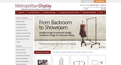 Desktop Screenshot of metropolitandisplay.com